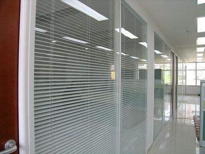 双层百叶隔断