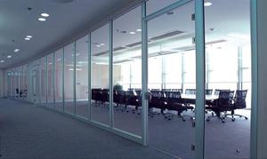 单层玻璃隔断